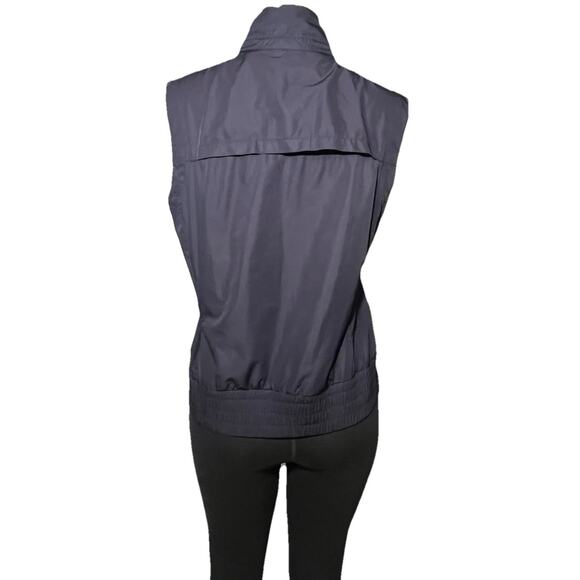 Ralph Lauren Golf Women's Vest Large Full Zip Navy Blue Large Logo Activewear - Picture 5 of 14